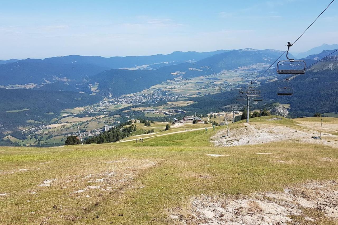 Studio Chaleureux Aux Pieds Des Pistes De Ski Des Glovettes Villard-de-Lans Exteriör bild
