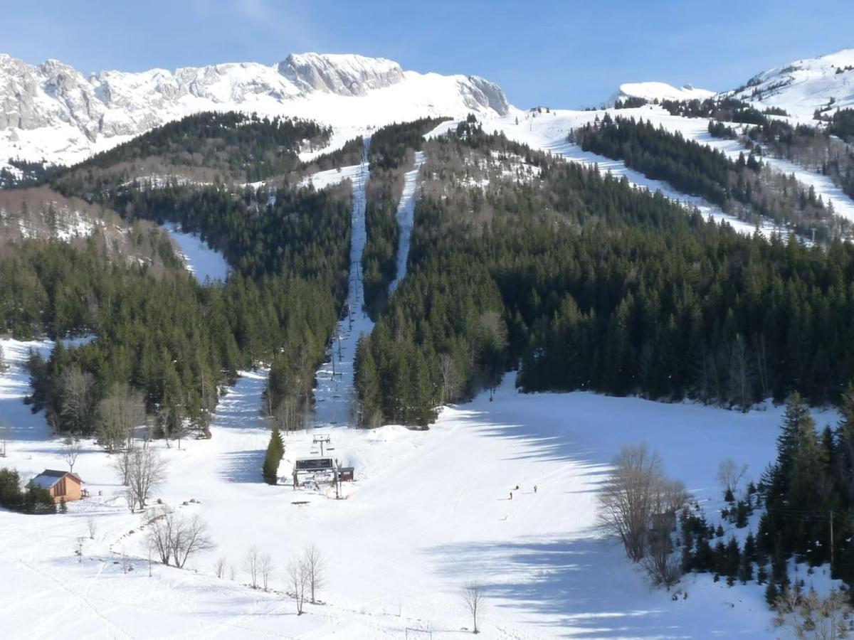 Studio Chaleureux Aux Pieds Des Pistes De Ski Des Glovettes Villard-de-Lans Exteriör bild